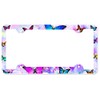 Butterfly License Plate Frame with Custom Background Options
