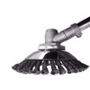 Weed Brush Wild Herb Brush, Wire Mower Head with Solid