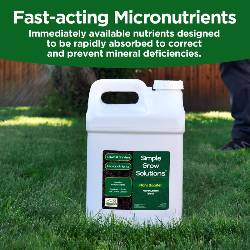 Micronutrient Booster- Complete Plant & Turf Nutrients- Simple Grow Solutions-