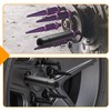 MIKKUPPA Spiked Lug Nuts Socket Key, 19mm Hex, Black Universal