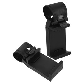 Gatuida 2pcs Car Phone Holder for Dashboard Steering Wheel Viewing Angle Strong Grip for Secure Phone Mounting Compatible with Various Smartphone for Navigation Handsfree Use