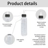 2 Hair Oil Bottles with 5 Double Earmuffs, 120ml Hair