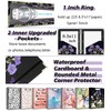 BVSSX 3 Ring Binder 1 Inch, Three Ring Binders Organizer