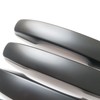 CYAuto Chrome Carbon Fiber Gloss Black Exterior Door Handle Cover