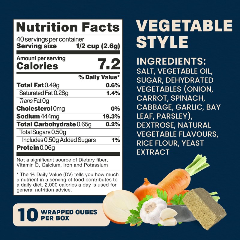 Massel Ultracubes (Pack of 1, Vegetable)