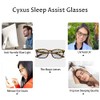 Cyxus Magic Glasses, Blue Light Reduction, Wellington Shaped, UV Protection,