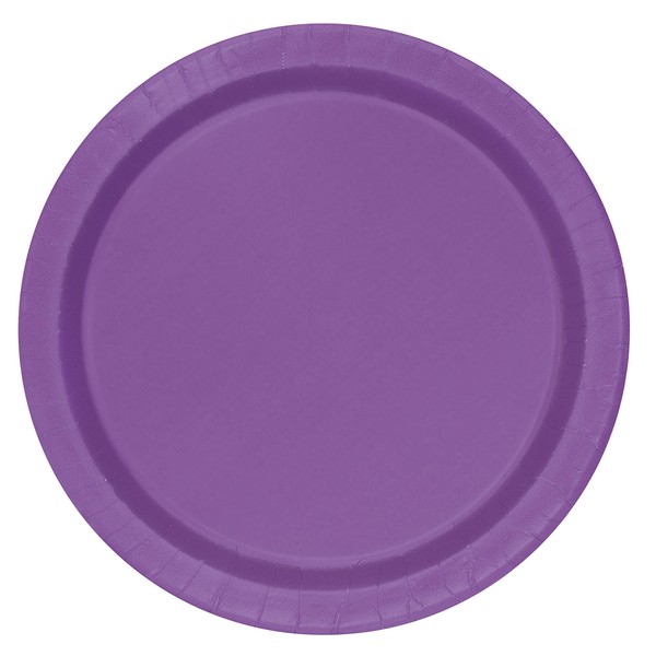 Unique Industries Party Tableware, 16ct, Pretty Purple