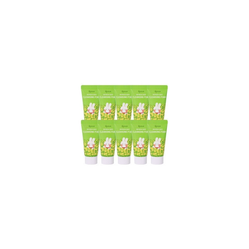 (10 pieces) Epoo Refresh Travel Deep Cleansing Foam 50ml Minis.