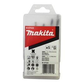 Makita B-57532 5 Piece SDS-Plus Drill Bits