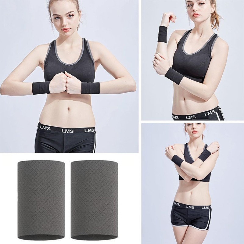 Doyime Wristband, 3.1 inches (8 cm), Sweat Absorbent, Quick Drying,