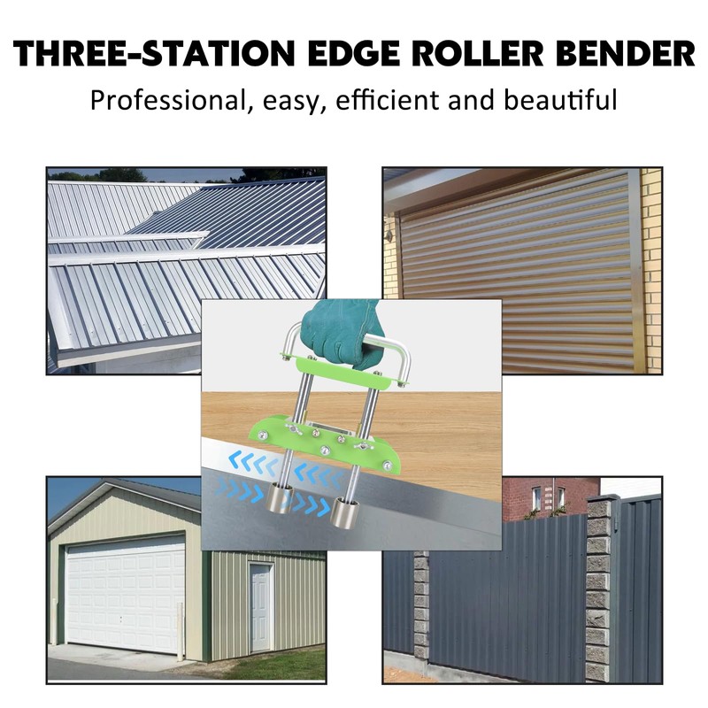 Roller Bender, 0-90°Bending Angle Metal Bending Tool, Steel Aluminum Copper