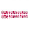 Valentine's Day Press on Nails Medium Square Fake Nails With