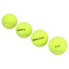 AB Tools 4PK Small Mini Interactive Tennis Ball Dog Play