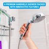 Waterpik Caddy Buddy Pivoting Hand Held Shower Head With 5-Foot