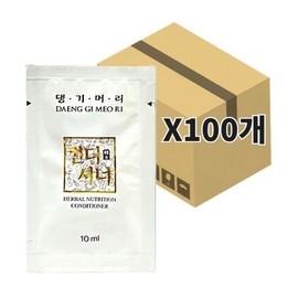 Daenggi Meori Rinse 10ml / 댕기머리 린스 10mlX100개입(1박스) 소포장 일회용 댕기머리 샴푸 10mlX100개입 소