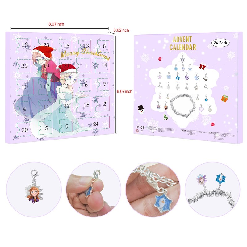 Christmas Advent Calendar 2024 for Girls and Boys With 24