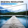 8K USB 3.0 Display Port KVM Switch 2 Monitors 2