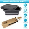 GuanBoXin Collapsible Large BBQ Prep Tub 16L & BBQ Resting