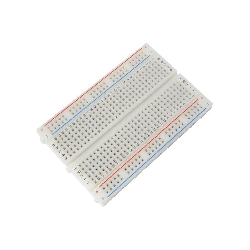 MV ELECTRONICA PROTOBOARD BREADBOARD 400 Puntos Blanca