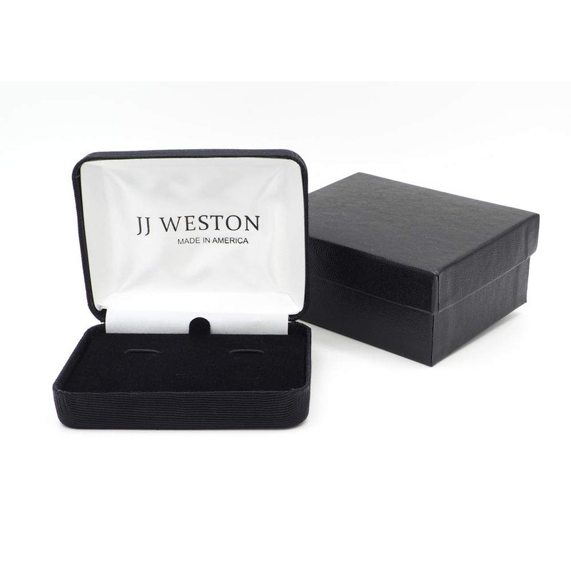 JJ Weston Cufflinks with Onyx Engraved with the Special Forces