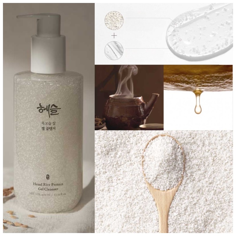 HESUL Rice Protein Gel Cleanser 400 ml