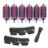 Round Hair Brush Set : with Detachable Barrels Styling Tool,