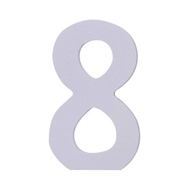 (biguddo) Bigood Numbers Object rakki-nanba-uedyingu Interior Number Wooden Numbers Display Wedding Favor Country Sundries , 8