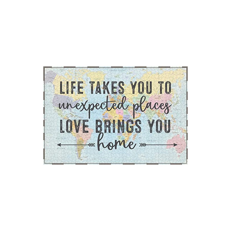 Paper House Productions Love Brings You Home 1000-piece Jigsaw Puzzle