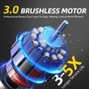 8 Inch Mini Chainsaw Cordless, Brushless Electric Chainsaw with 2x