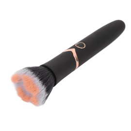 Makeup Brush Foundation Blush, Electric Massage Brush with 10 Gears Vibration, Vegan Makeup Tool, Flawlessly Contours & Defines, Large Powder Brush Loose Powder Brush Black