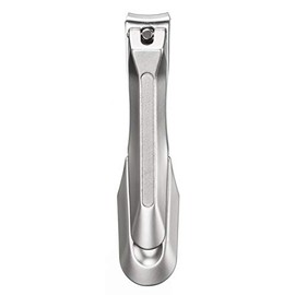 Japanese Stainless Steel Curved Blade Nail Clipper - Made in Japan | Green Bell (G-1205)