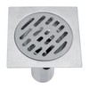 Waste Floor, 11 x 11 x 6 Thickened Stainless Steel