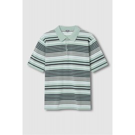 JAJU [JAJU/자주] 남 카라 반팔 니트_라이트 민트 [JAJU] Men's Collar Short-Sleeve Knit _ Light Mint