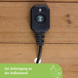 Kerbl SmartCoop 70623 Signal Light Flashing Synchronously to the Indicator LED with 200 cm Connection Cable