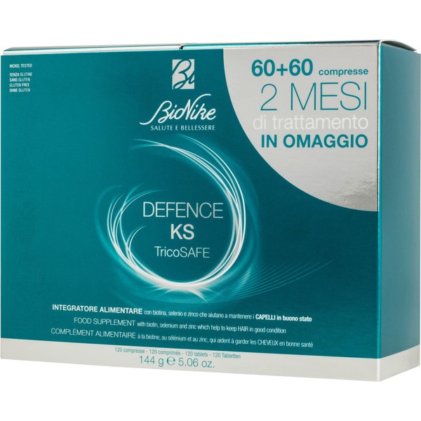 BioNike Defence KS Tricosafe Bipack 60 + 60 Tablets