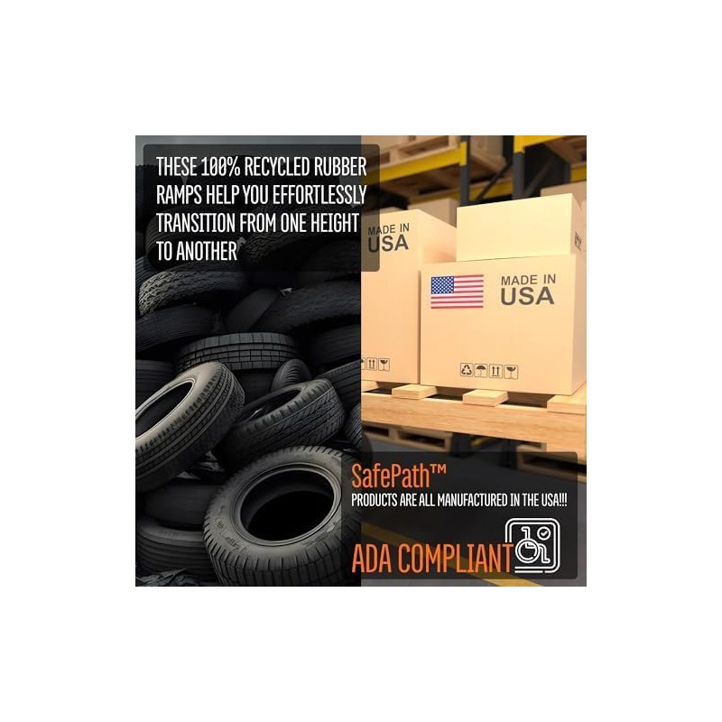 EZ Edge Transition Threshold Ramp - 2" H x 25-3/4"