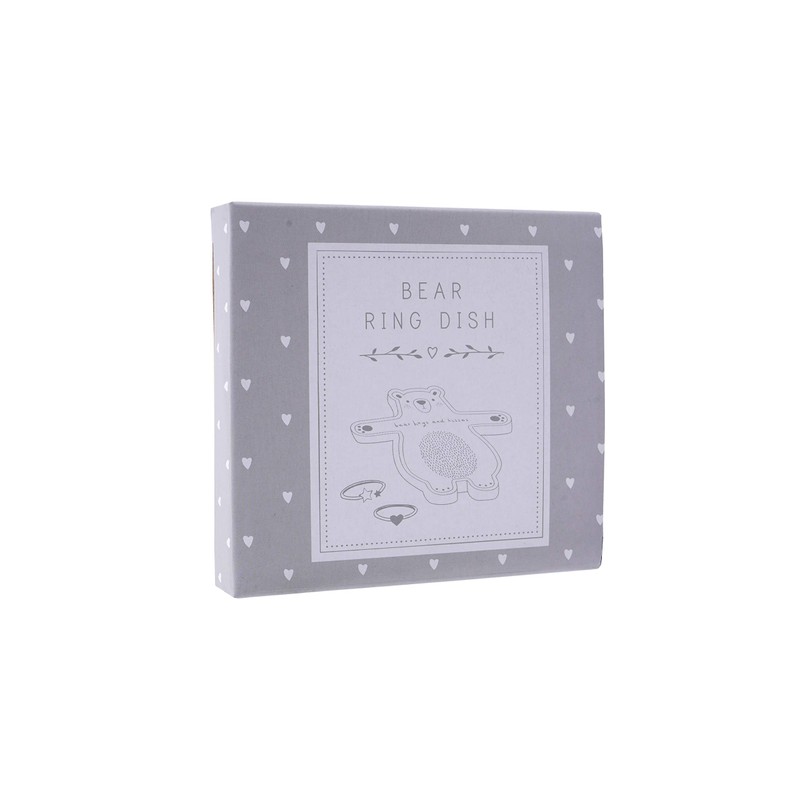 CGB Giftware Send With Love 'Bear Hugs & Kisses' Ring