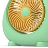 Cat Ear Desk Fan for Student Two Levels Adjustable Large