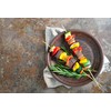 HIC Kitchen Bamboo BBQ Kabob Grill Skewers, 8-Inches Long, Set