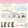 4-Piece Cat Embroidery Kit for Beginners, Needle Point Kit Adults