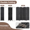 4 Panel Room Divider Folding Privacy Divider 6 Ft Indoor
