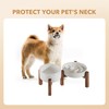 Havniva Ceramic 1.2 Cup Raised Slow Feeder Dog Bowl Set,
