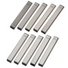 HARFINGTON 10pcs Sharpening Plate Set 60/120/240/320/500/600/1000/1500/2500/3000 Grit Lapping Plate Sharpener