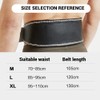 Bodybuilding Padded PU Leather Contoured Weightlifting Belt Waist Protector