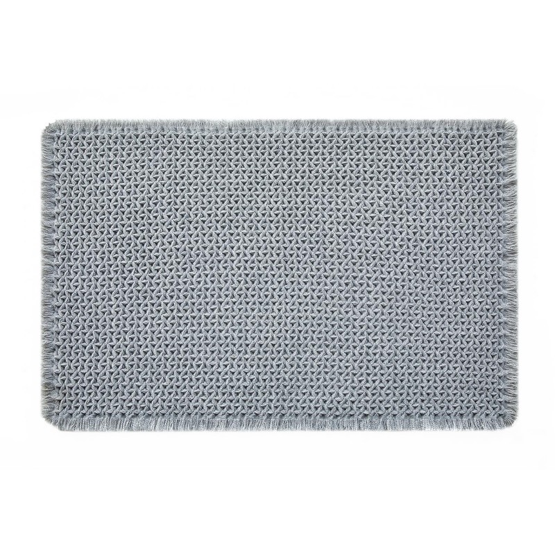 TYUU Boho Bathroom Rugs, Super Absorbent Non Slip Waffle Bath