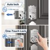 zafano Door Lock with 2 Lever Handles - Keyless Entry