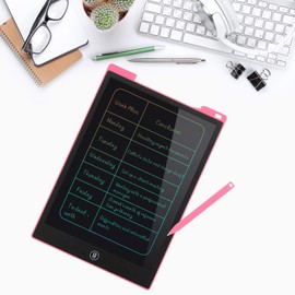 12-Inch LCD Writing Tablet for Kids Doodle Board, Electronic Sketch Drawing Tablet Drawing Pad Activity Games Drawing Board, LEYAOYAO Toddler Travel Learning Toy - Gift for 3-6 Years Old Girl Boy