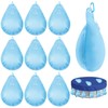 10PCS Pool Cover Weights Winter Pool Water Bag Tarp Water