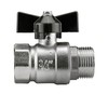 mdpe Compression Water Supply Pipe Fitting to Metal Butterfly Valve-Universal