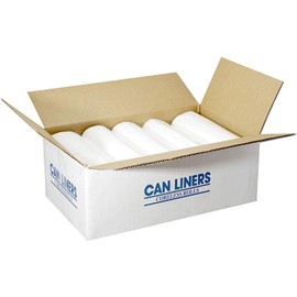 Reli. SuperValue 33 Gallon Trash Bags (250 Count Bulk) Clear 30 Gallon - 33 Gallon Trash Bags / Garbage Bags - Clear Recycling Bags / Can Liners for 30 Gal - 32 Gal - 33 Gal - 35 Gal Strength